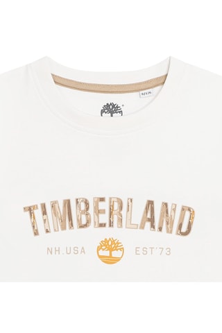 T-shirt en coton biologique - Blanc - Timberland