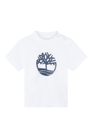T-shirt en coton biologique - Blanc - Timberland