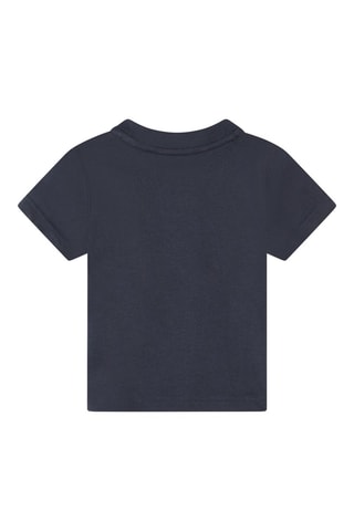 T-shirt en coton biologique - Bleu - Timberland