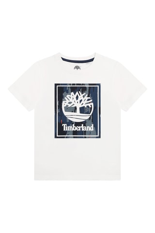T-shirt en coton biologique - Blanc - Timberland
