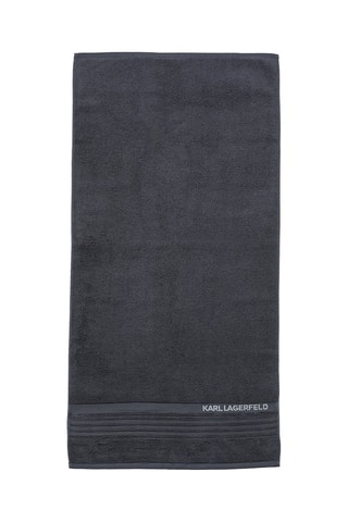 Serviette de toilette - Anthracite - 50 x 100 cm