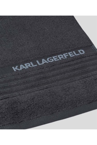 Serviette de toilette - Anthracite - 50 x 100 cm