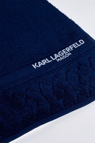 Drap de bain - Bleu marine - 100 x 150 cm