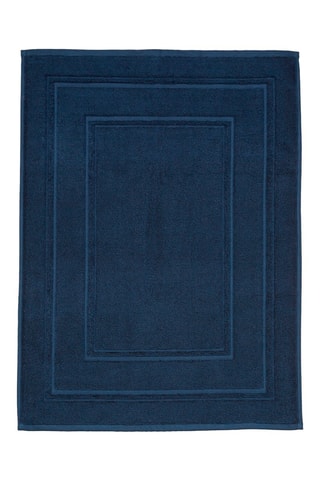 Tapis de bain - Bleu marine - 50 x 70 cm