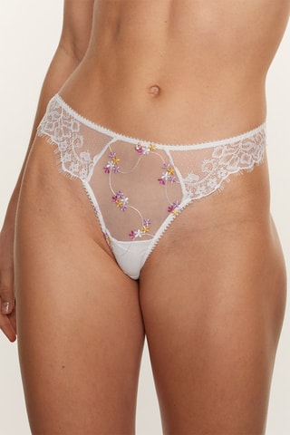 Tanga Frenchy - Blanc