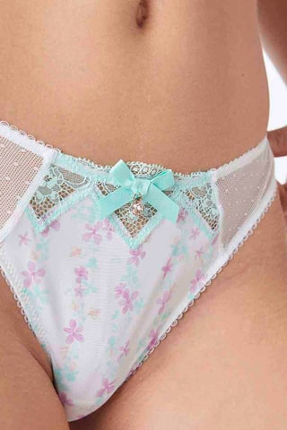 Tanga Intimiste - Blanc