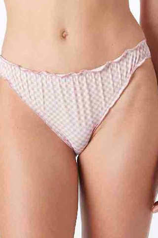 Culotte Vichy - Mauve