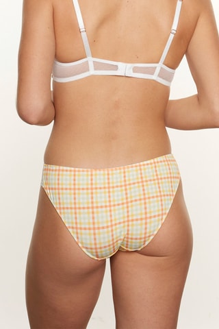 Culotte Mode - Blanc et jaune