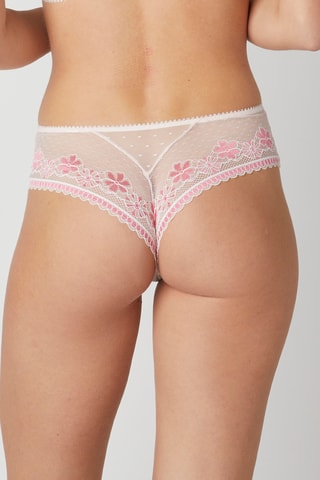 Tanga taille haute Allegro - Blanc