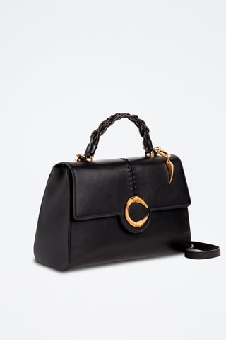 Leren Handtas - Zwart - Cavalli Class