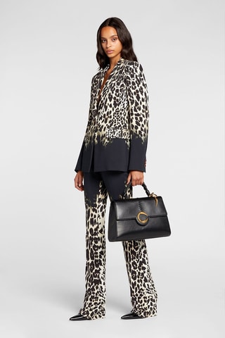 Leren Handtas - Zwart - Cavalli Class