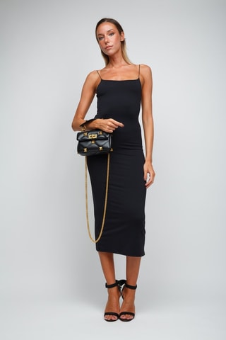 Leren Handtas Roman - Zwart - Valentino