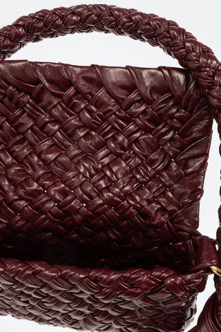 Leren Handtas Kalimero - Bruin - Bottega Veneta