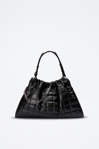 Mala shopper em couro - Preto - Gucci