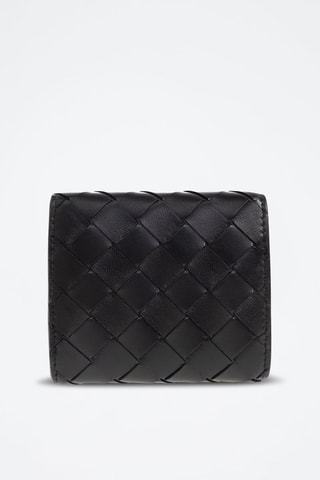 Leren Portefeuille - Zwart - Bottega Veneta