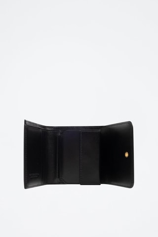 Leren Portefeuille - Zwart - Bottega Veneta