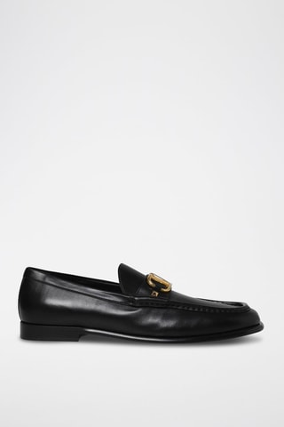 Mocassins em couro - Preto - Valentino