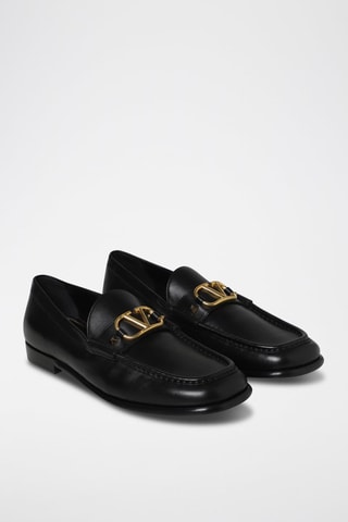 Mocassins em couro - Preto - Valentino