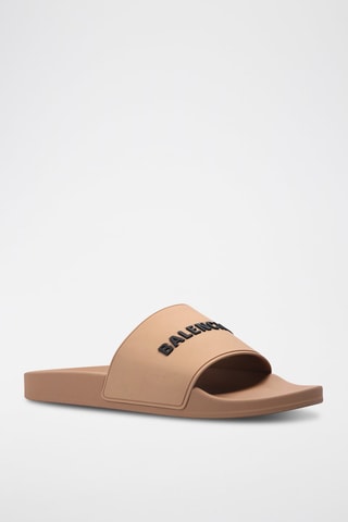 Badslippers - Bruin - Balenciaga