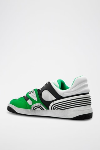 Sneakers em couro Demetra - Branco - Gucci