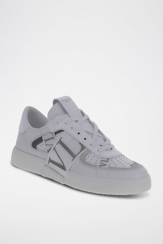 Sneakers em couro VL7N - Cinzento-claro - Valentino