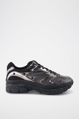 Sneakers em couro MS-296 - Preto - Valentino