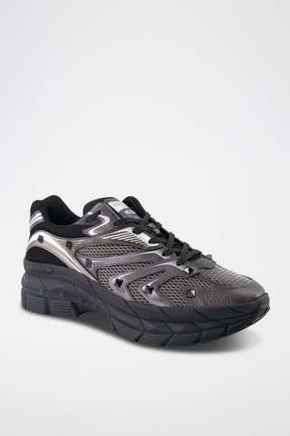 Sneakers em couro MS-296 - Preto - Valentino