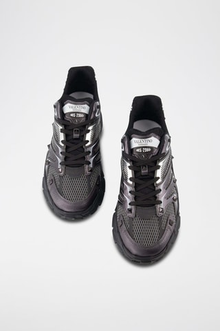 Sneakers em couro MS-296 - Preto - Valentino