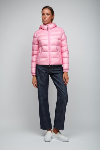 Gewatteerde Jas met Capuchon - Roze