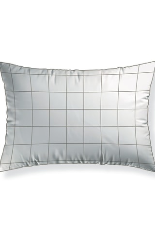 2 Katoensatijnen Kussenslopen Caroline- Wit