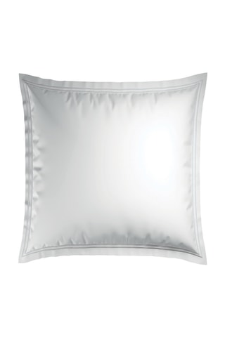 2 taies d'oreiller en satin de coton Cannes - Blanc