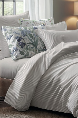 Drap-housse en satin de coton - Taupe