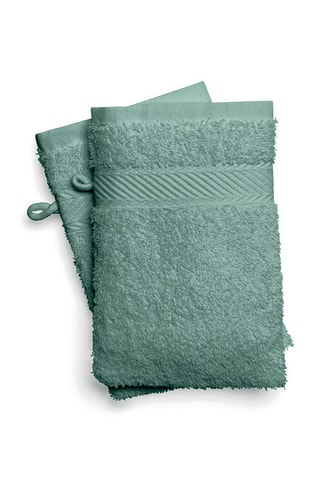 2 Washandjes Nuage - Groen