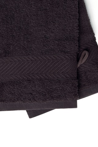 2 Washandjes Nuage - Donkergrijs