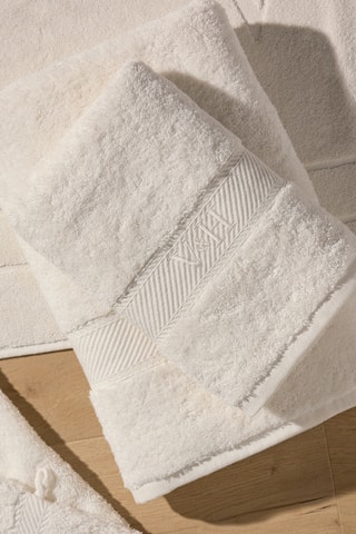 4 Gastendoekjes Nuage - Roze -  30 x 30 cm 