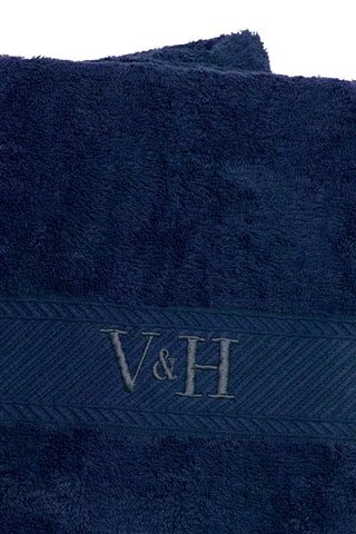 2 Gastendoekjes Nuage - Blauw - 50 x 100 cm