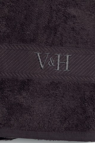 2 Gastendoekjes Nuage - Grijs - 50 x 100 cm