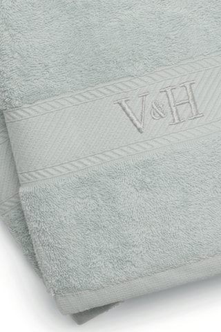 2 Gastendoekjes Nuage - Mintgroen - 50 x 100 cm