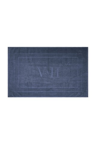 Badmat Design - Blauwgrijs -  60 x 100 cm