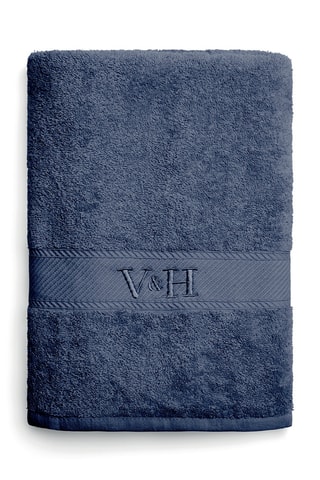 Badlaken Nuage - Blauwgrijs - 100 x 150 cm