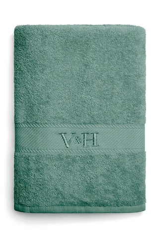 Badlaken Nuage - Groen - 100 x 150 cm