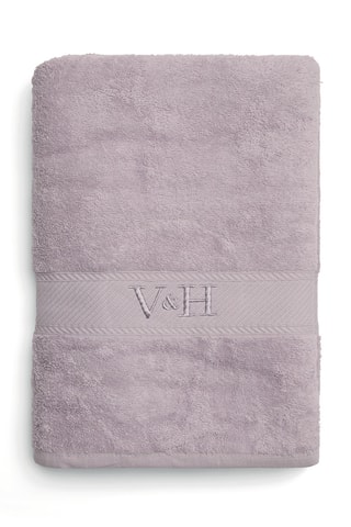 Badlaken Nuage - Lila - 100 x 150 cm