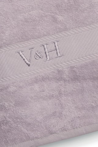 Badlaken Nuage - Lila - 100 x 150 cm