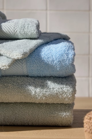 Badlaken Nuage - Donkerblauw -  70 x 140 cm