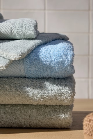 2 Douchelakens Nuage - Taupe - 70 x 140 cm