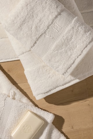 Handdoek en Badlaken Nuage - Roze - 50 x 100 cm en 70 x 140 cm