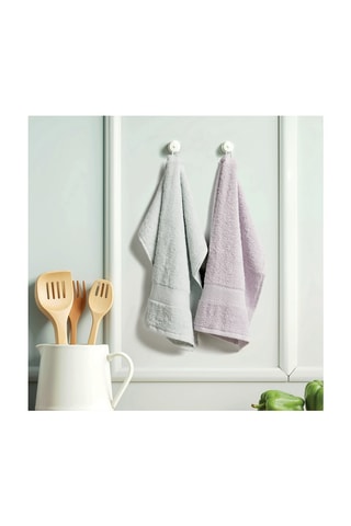 2 essuies-mains Nuage - Lilas