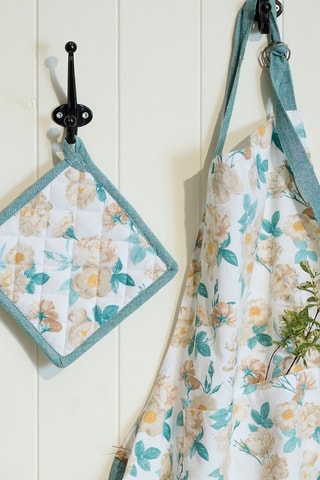 Ensemble Calme floral - Blanc