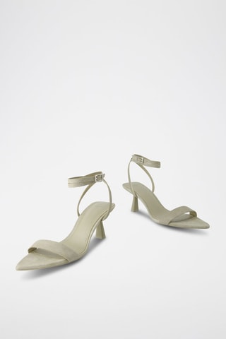 Sandales à talons - Kaki