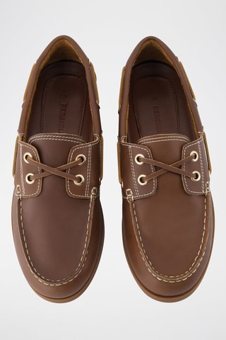 Chaussures bateau - Marron